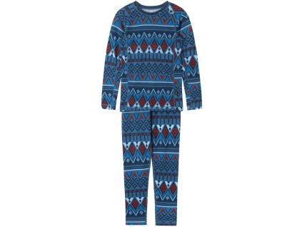 Dětské merino termoprádlo Reima Taitoa Blue Ocean 67A6