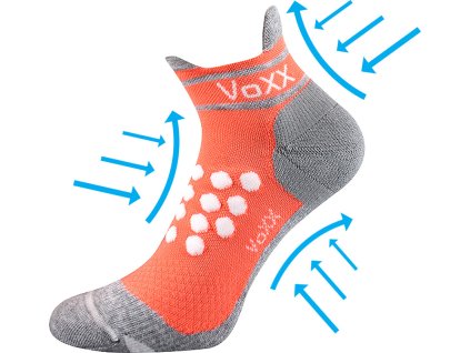 Ponožky VoXX Sprinter - lososová
