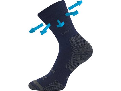 Ponožky VoXX Menkar - tm.modrá