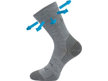 Ponožky VoXX Optimus - sv.šedá