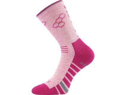 Ponožky VoXX Virgo - růžová melé