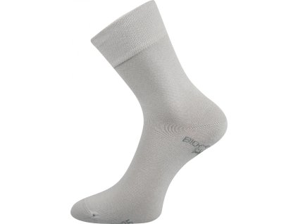 Ponožky Lonka Bioban BIO bavlna - světle šedá