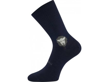 Ponožky VoXX Barefootik merino - tm.modrá