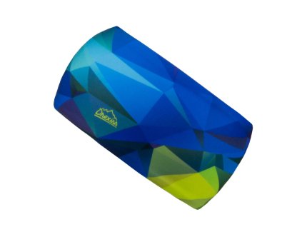 Drexiss funkční čelenka SHAPES COLOURS blue modro zelená