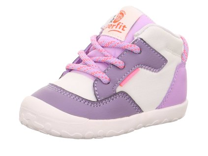 10096668500 03 Dětské boty Superfit Flummi 1 009666 8500 Lila Pink