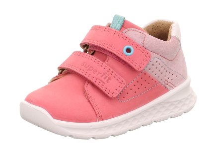 10003745520 03 Dětské boty Superfit Breeze Rosa Hellgrun 1 000374 5520