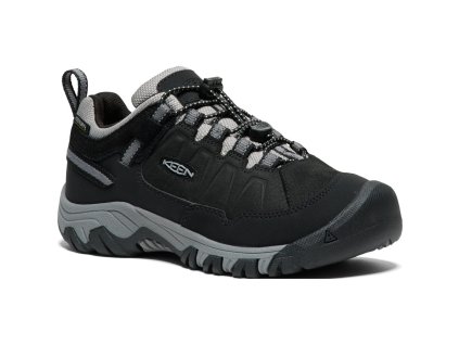 Keen TARGHEE IV LOW WP YOUTH black steel grey černé