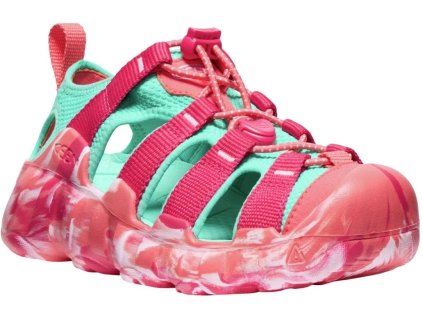 Keen Hyperport H2 Raspberry Pool Blue dětské sandály