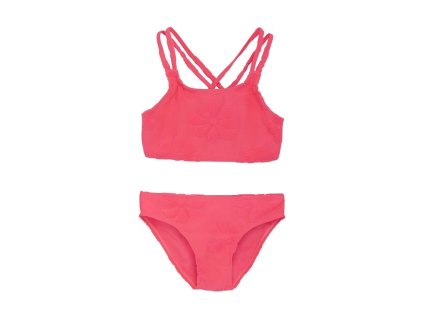 Dívčí dvoudílné plavky Color Kids Knockout Pink