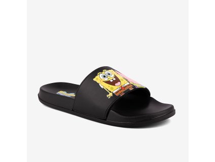 pantofle Coqui SpongeBob Black