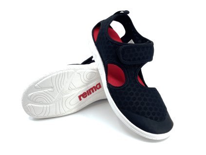barefoot sandály Reima Rantaan black