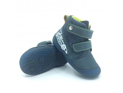 zimní boty Dětské kotníkové zimní boty D.D. Step 015-401