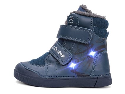 Chlapecká obuv na zimu DD Step W068 52998A modrá
