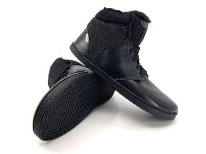 kotníkové boty s kožíškem na zimu Pegres bF83