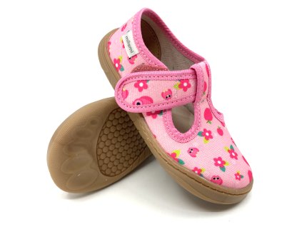 Barefoot bačkory Milami BF1 VJ48 Pink