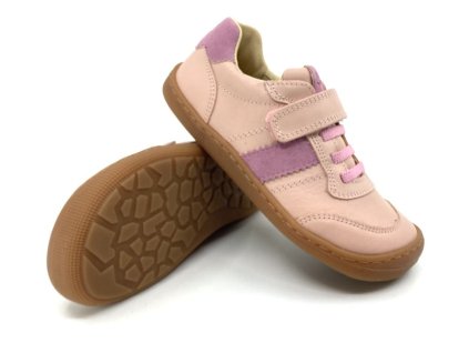 Barefoot boty Koel - Dylan Leather - Pink