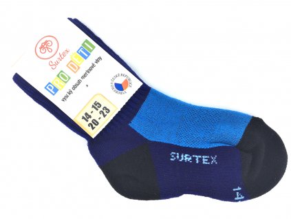 Ponožky Surtex zima Merino modré