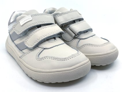 bílé celoroční barefoot boty