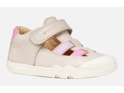 Barefoot sandálky Geox Steppieup Ivory Pink
