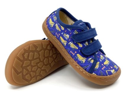 Barefoot boty Koel Dud 2.0 Textile Blue