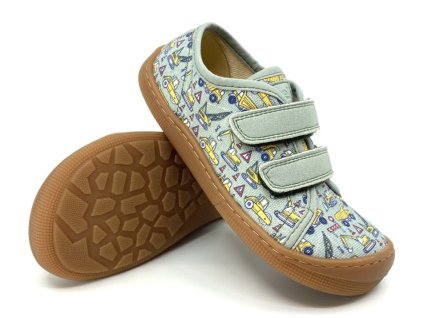 Barefoot boty Koel Dud 2.0 Textile Green