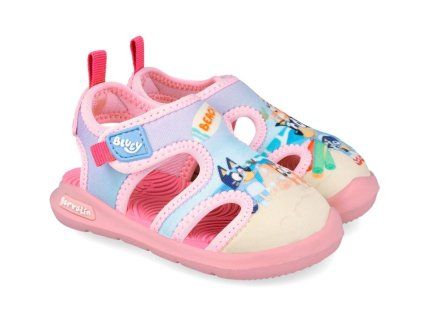 Dětské sandálky Garvalín 2652850 B032 Rosa s Bluey