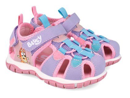 dívčí sandálky Garvalín 262858 B032 Rosa s Bluey