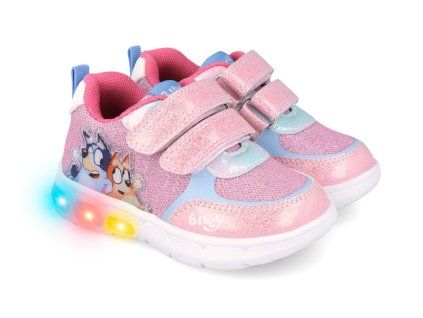 dívčí Svítící tenisky Garvalín 262860 B032 Rosa