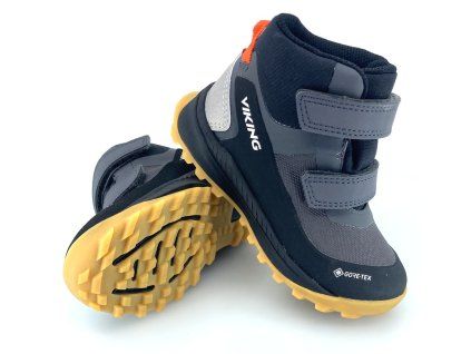 Dětské boty Viking Expower Mid GTX 2V Black