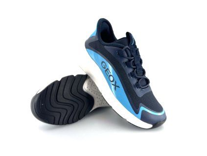 Geox J Pro-ran Navy/ Azure