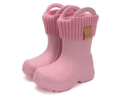 dětské gumáky DDstep I106 52973 Daisy Pink