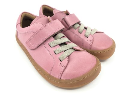 Barefoot tenisky Froddo Pink kožené G3130175 6