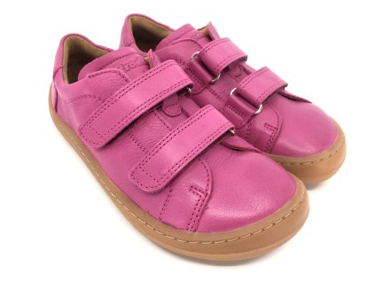 Barefoot tenisky Froddo Fuchsia kožené G3130176 7