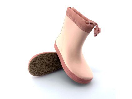Dětské barefoot holínky Playshoes Rosa
