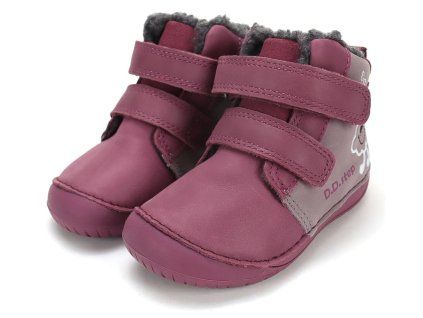 Dětské barefoot zimní boty DD step W070
