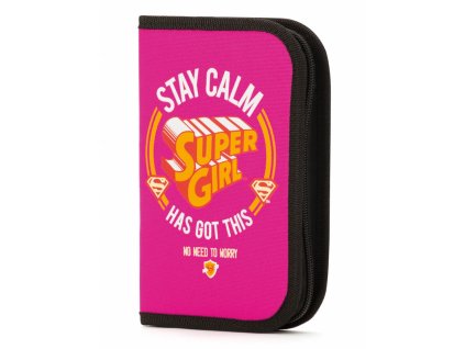 skolni penal supergirl stay calm 5 0