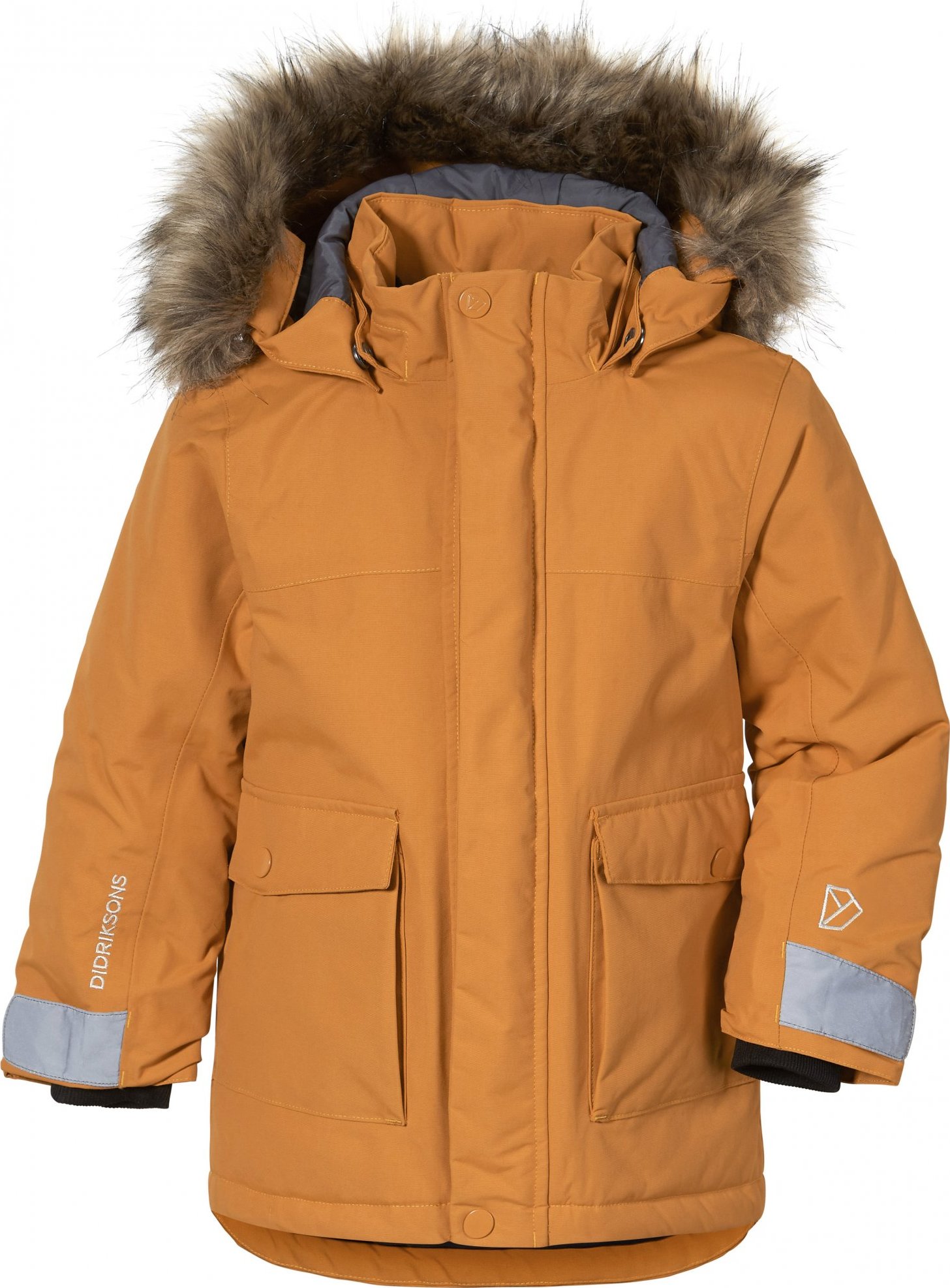 Didriksons Bunda D1913 KURE dětská - žlutohnědá Velikost: 130