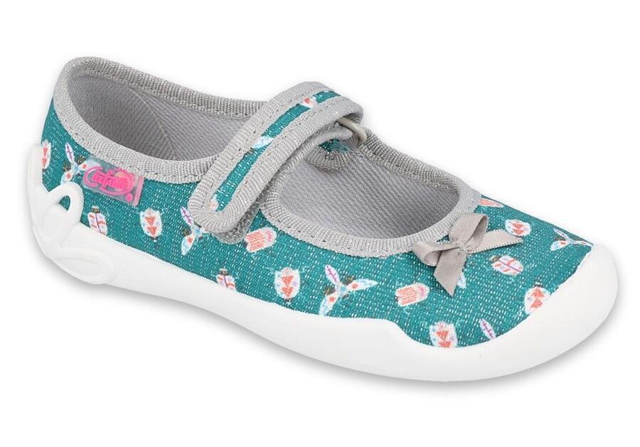 Bačkory Befado tyrkysové 114x446 Velikost: 33