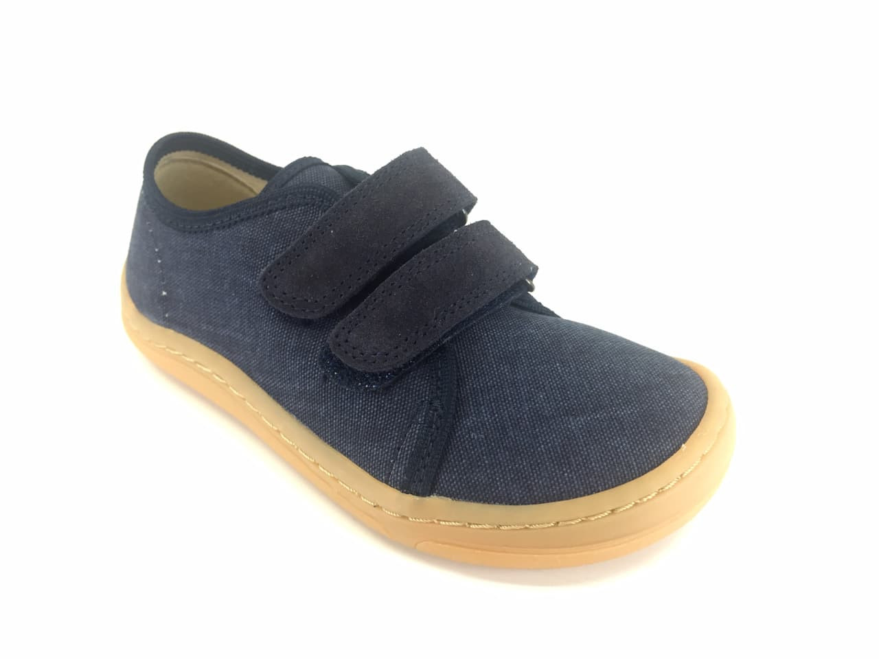 Levně Barefoot tenisky Froddo Dark Blue textilní G1700358