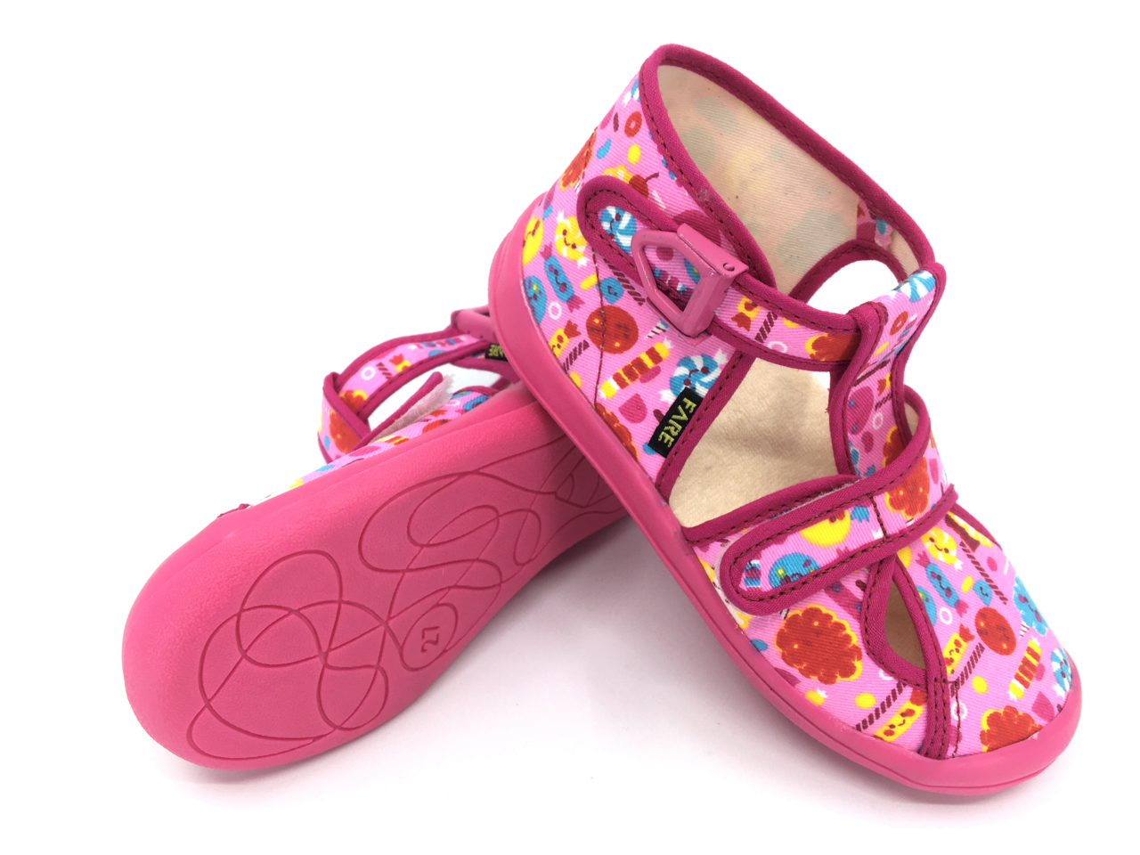 Dětské textilní sandálky / papučky FARE 4119441 Velikost: 24