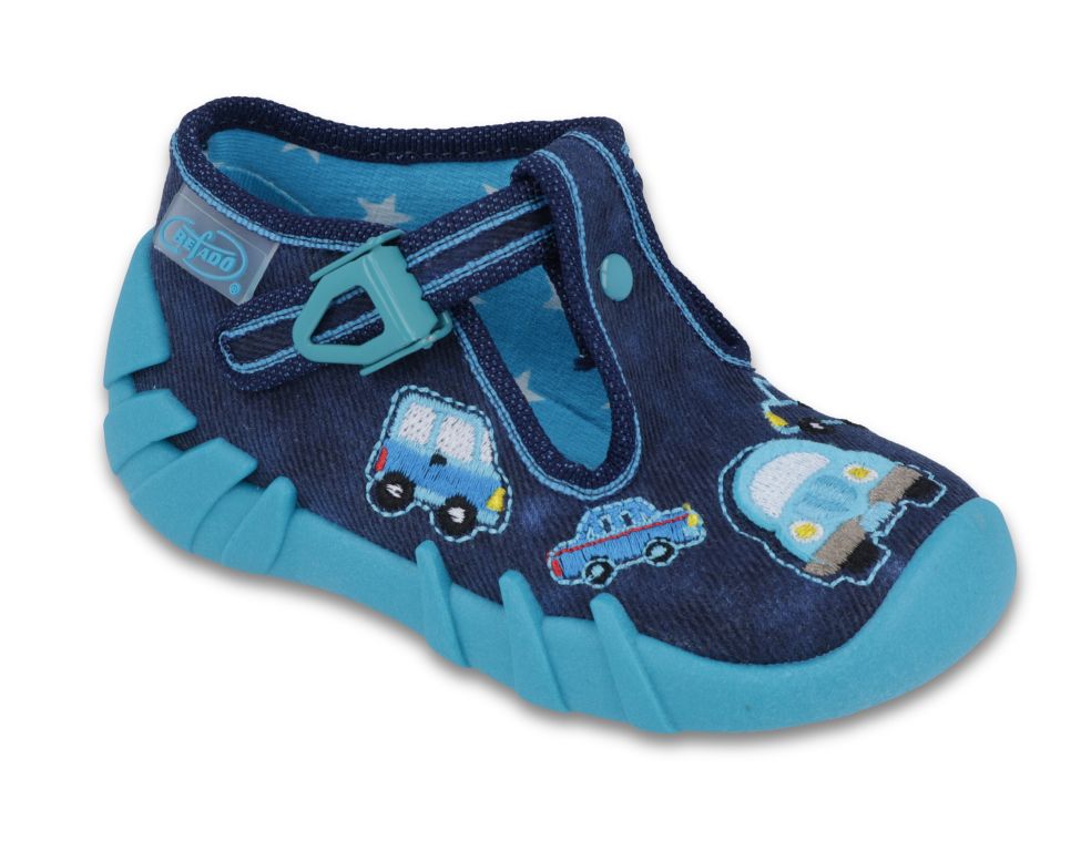 Bačkory Befado Autíčko 110P405 Velikost: 25