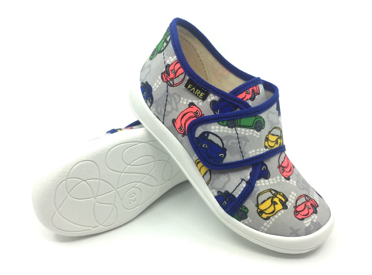 Dětské papuče na suchý zip Fare 4115461 Velikost: 23