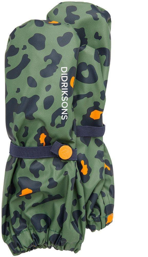 Dětské nepromokavé rukavice Didriksons Pileglove Print Camo Green Velikost: 2 - 4 roky