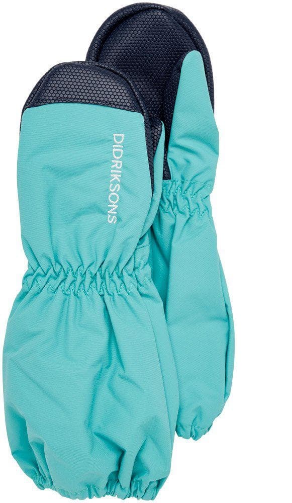 Dětské nezateplené rukavice Didriksons Shell Gloves 5 Turquoise aqua Velikost: 6 - 8 let