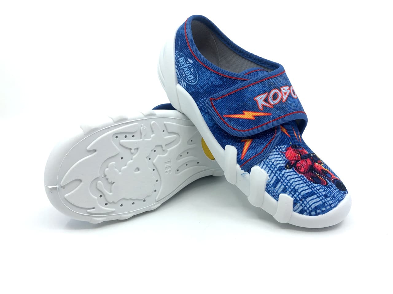 Bačkory Befado Robot modré 273y335 Velikost: 32