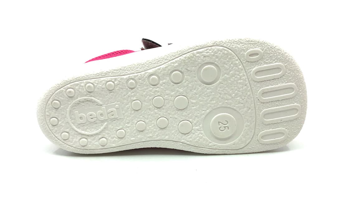 Barefoot tenisky Beda Candy BF 0001/TEX/W Velikost: 20, Vnitřní délka boty: 12,2 cm, Vnitřní šířka boty: 6,2 cm