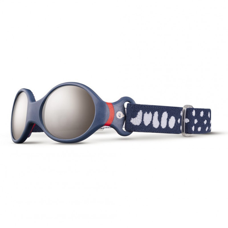 Julbo LOOP S SP4 Baby bleu fonce/rouge