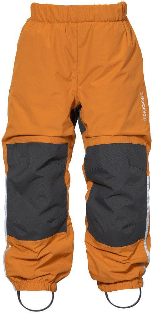 Dětské nepromokavé kalhoty Didriksons Narvi okrové Velikost: 90