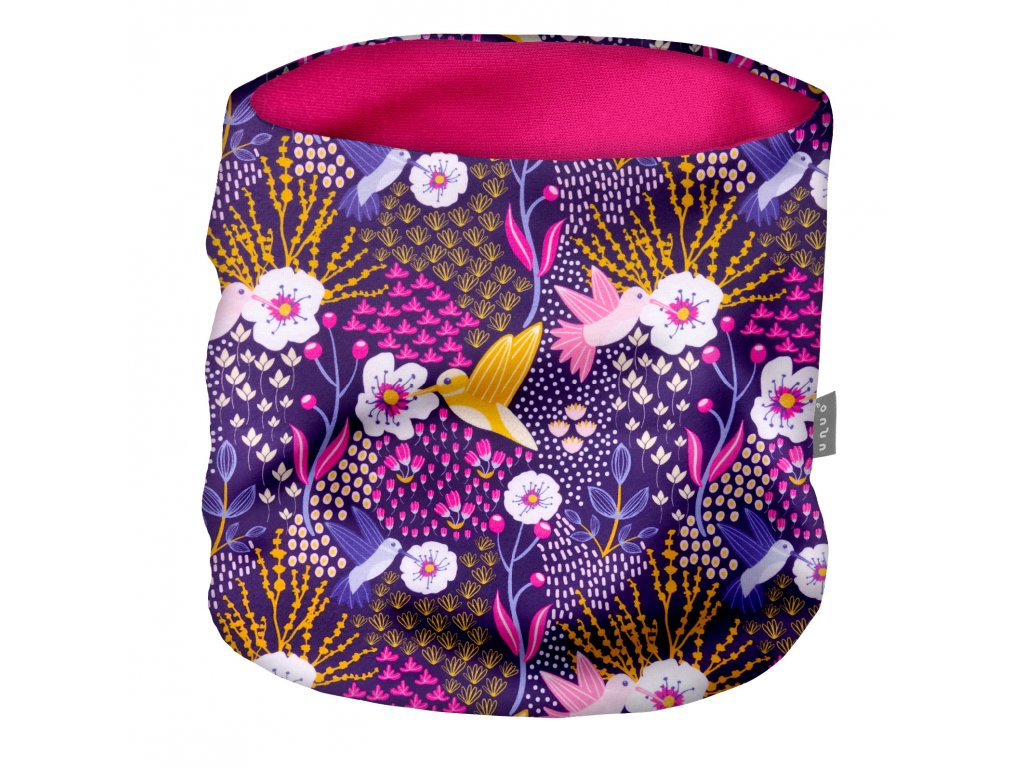 UNUO Nákrčník UNI Fleece Kolibřík