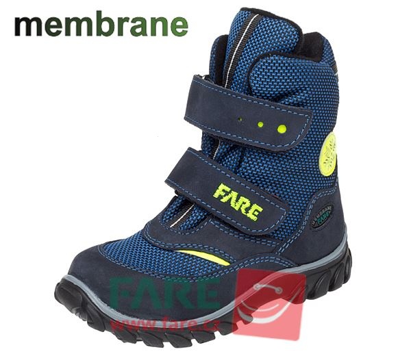 Dětské zimní nepromokavé boty Fare 848206 Velikost: 26